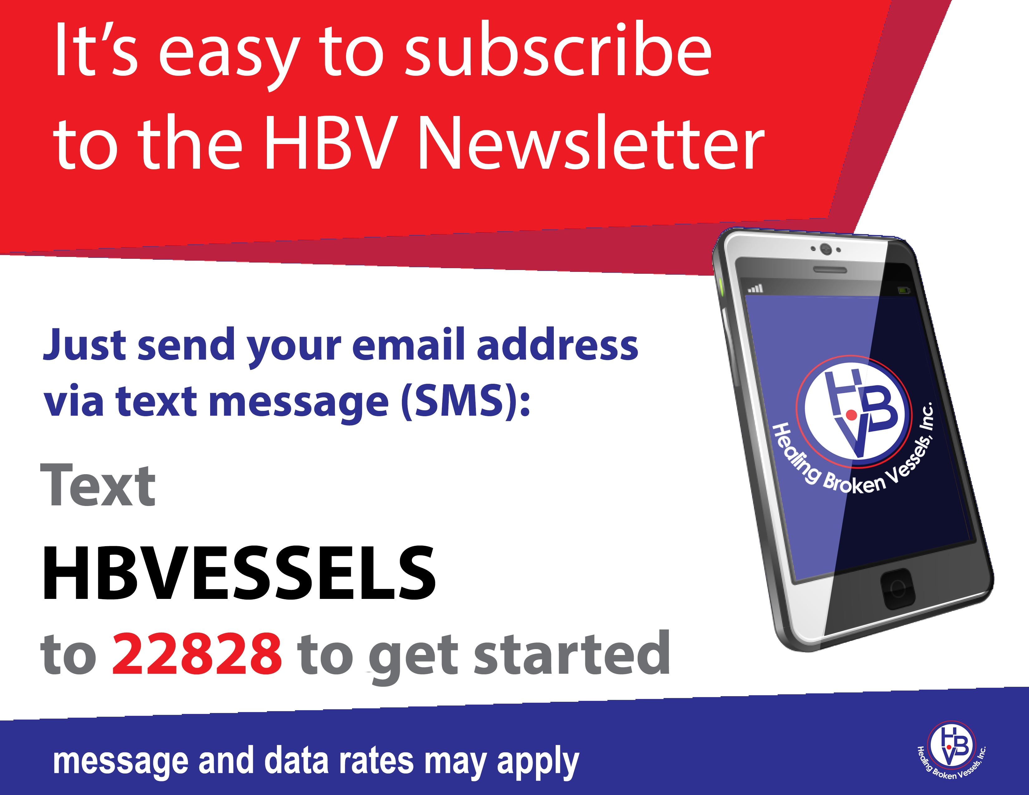 Subscribe to the HBV Newsletter Via Text (SMS)