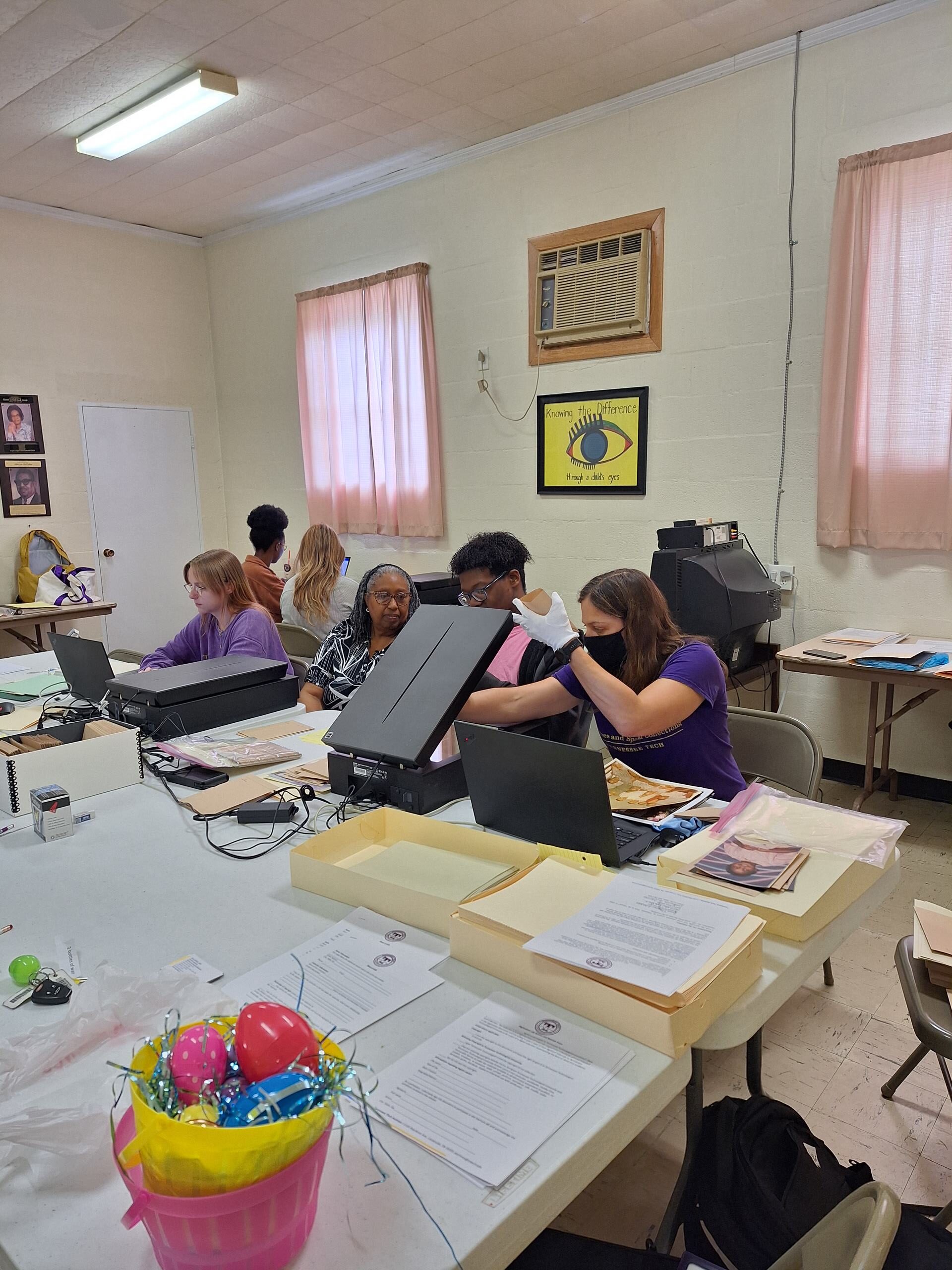 Computer Training Scan Project with Tennessee Tech University